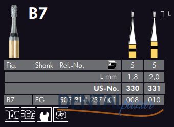 Black Cobra Carpide Frez - 5 Adet