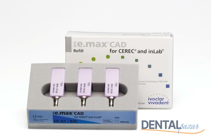 IPS e.max CAD for CEREC ve inLab Blok HT B40 L
