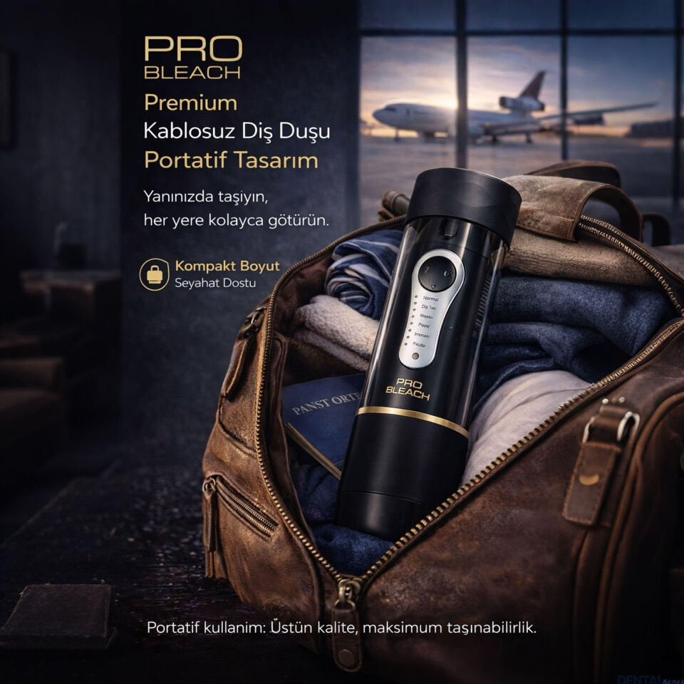 Y821 Waterful Ultra Portatif Ağız Temizleme Duşu | 8 Basınç Ayarlı | 6 Modlu | Aile Tipi