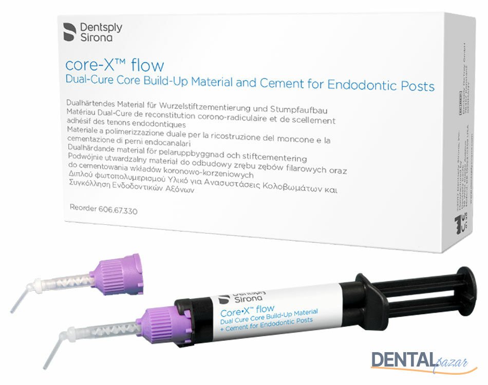 Core-X Flow Dual Cure Kor Meteryali Set