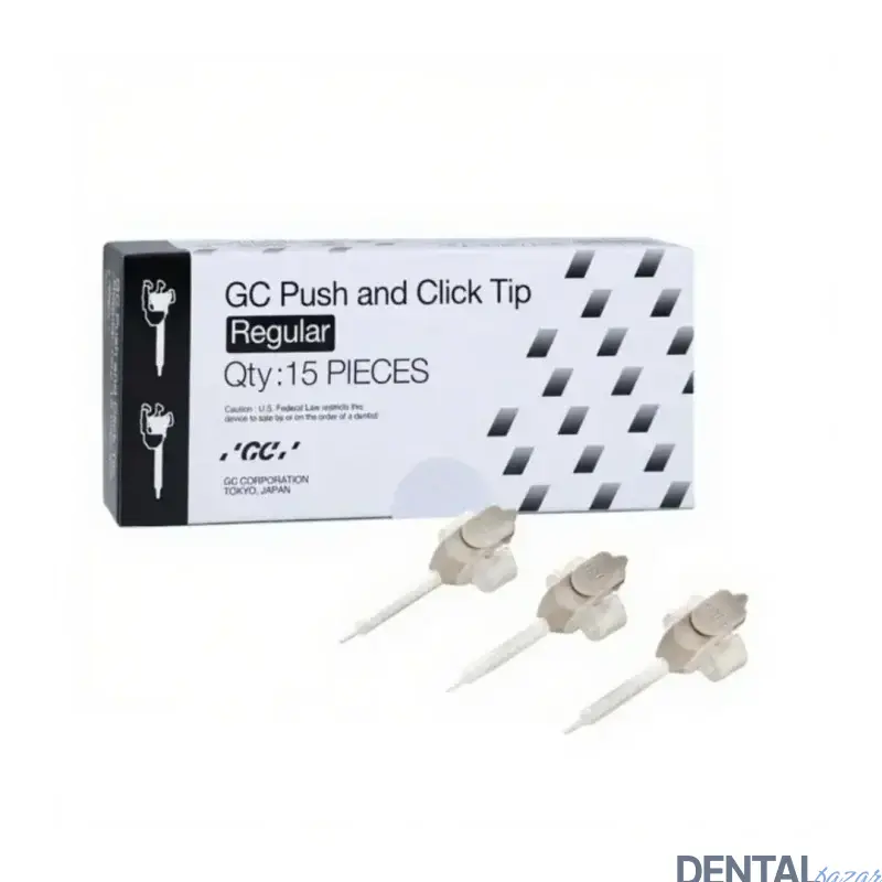 GC Push and Click Tip Regular Fujicem Karıştırma Ucu