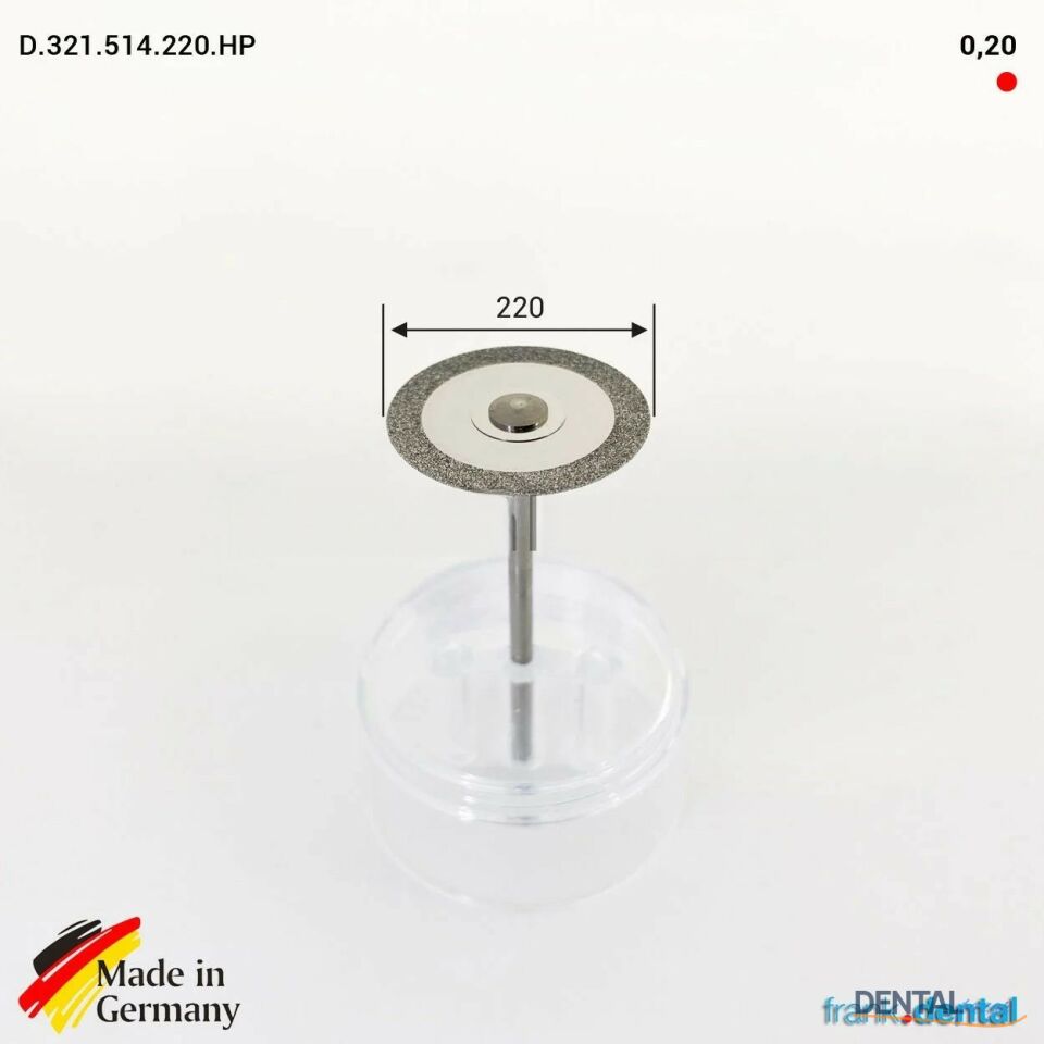 Ortho Diamond Disc Arayüz Separe - Çift Taraflı Aşındırma