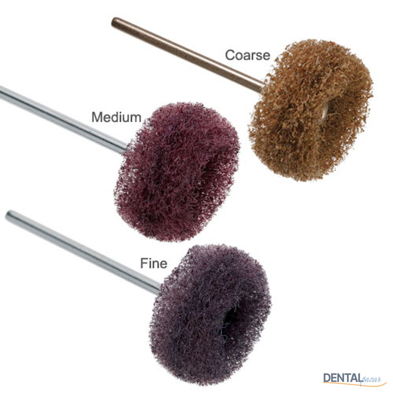 Wheel Scotchbrite Akrillik ve Gece Plagı Düzeltme Fırçası