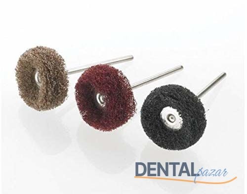 Wheel Scotchbrite Akrillik ve Gece Plagı Düzeltme Fırçası