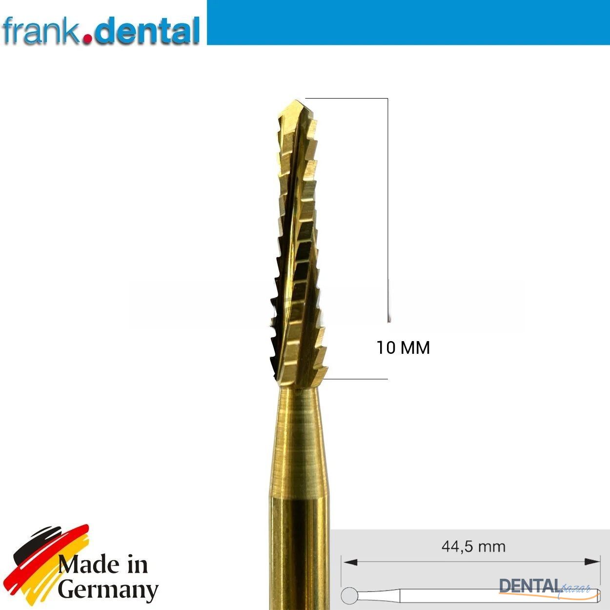 Titanyum Lindemann Cerrahi Frez - 167 HP