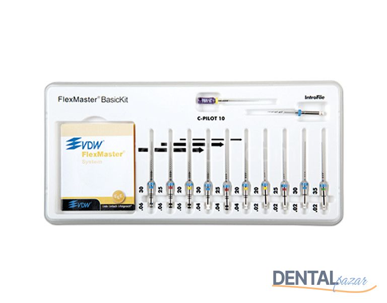 Flexmaster Rotary Kanal Egesi Niti Basic Kit