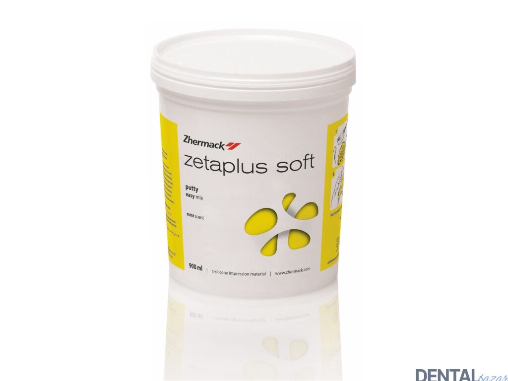 Zhermack Zetaplus Soft C Tipi Silikon Ölçü Maddesi 1. Ölçü 900ml (1.53 kg)