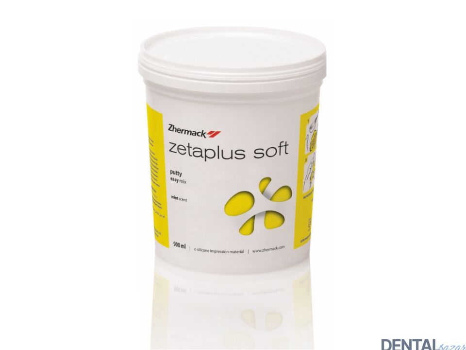 Zhermack Zetaplus Soft C Tipi Silikon Ölçü Maddesi 1. Ölçü 900ml (1.53 kg)